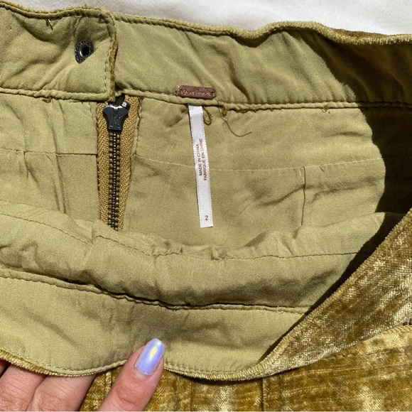 Free People Velvet Miniskirt - Picture 3 of 4